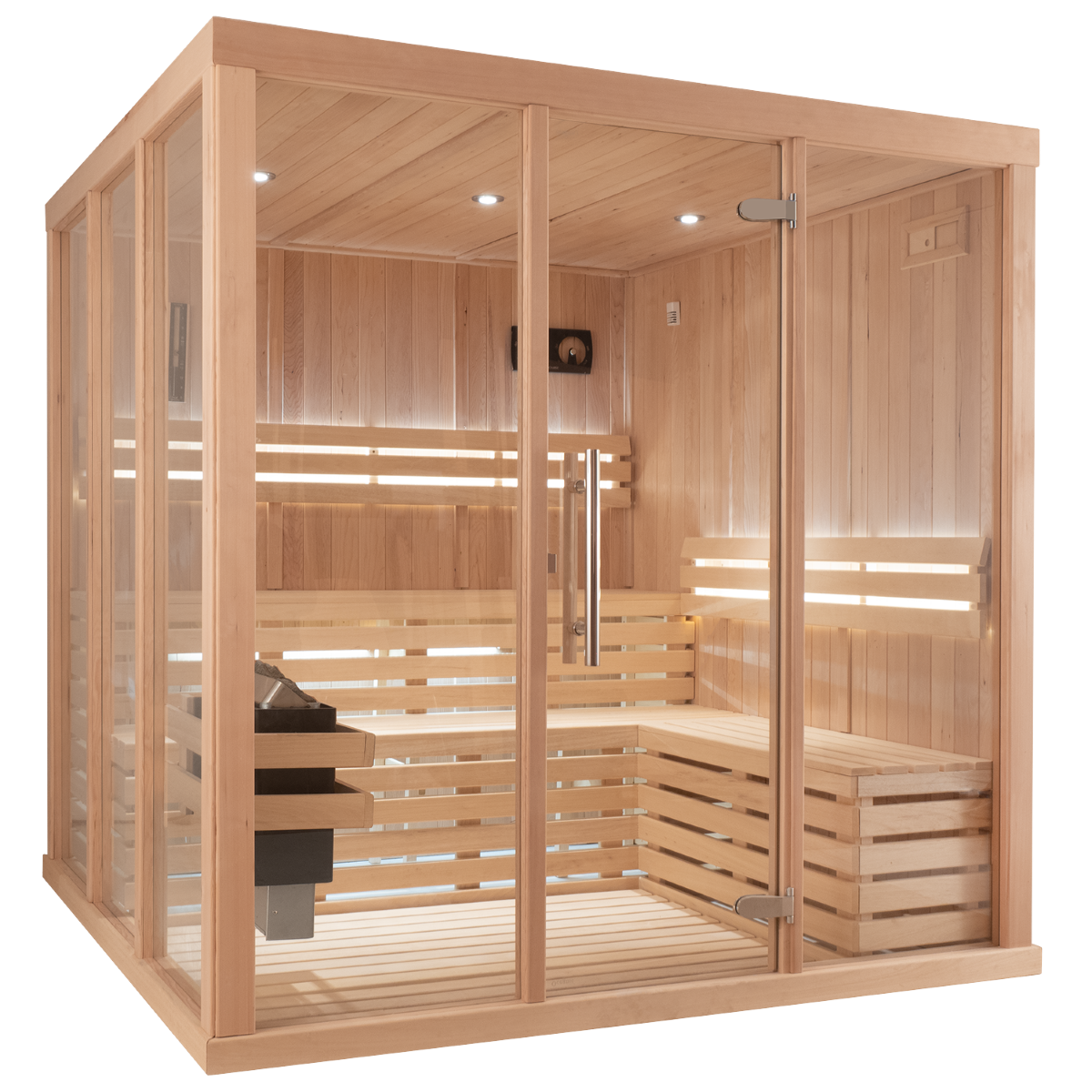 sauna lambris hemlock